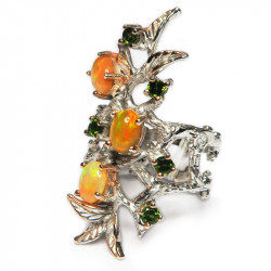 Кольцо с натуральным опалом 1062-er Кольцо с натуральным опалом 1062-er