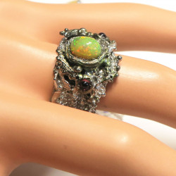 Кольцо с опалом 1068-er