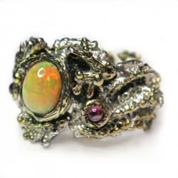 Кольцо с опалом 1068-er