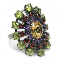 Комплект с самоцветами 1069-ekm Комплект с самоцветами 1069-ekm