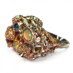 Кольцо с натуральным опалом 1070-er Кольцо с натуральным опалом 1070-er