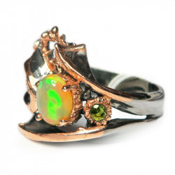 Кольцо с натуральным опалом 1073-er Кольцо с натуральным опалом 1073-er
