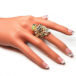 Кольцо с натуральным опалом 1075-er