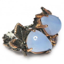 Кольцо с халцедоном 1078-er