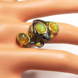 Кольцо с опалом 1150-er