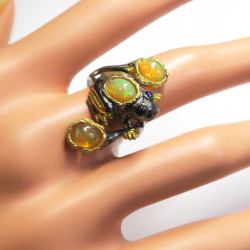 Кольцо с опалом 1150-er