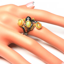 Кольцо с опалом 1150-er