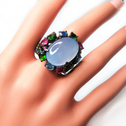 Кольцо с халцедоном 1271-er Кольцо с халцедоном 1271-er