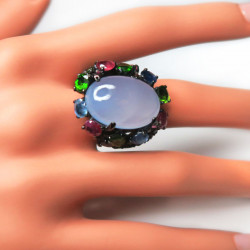 Кольцо с халцедоном 1271-er Кольцо с халцедоном 1271-er