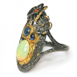 Кольцо с опалом 1278-er Кольцо с опалом 1278-er