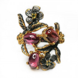 Кольцо с гранатом 1285-er