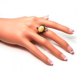 Кольцо с опалом и самоцветами 1333-er Кольцо с опалом и самоцветами 1333-er