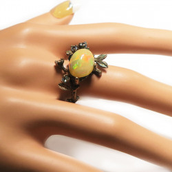 Кольцо с опалом и самоцветами 1333-er Кольцо с опалом и самоцветами 1333-er