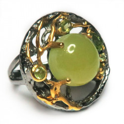 Кольцо с халцедоном 1508-er