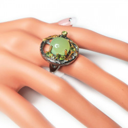 Кольцо с халцедоном 1508-er