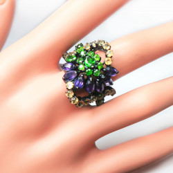 Комплект с аметистом, цитрином, хромдиопсидом 1600-ekm Комплект с аметистом, цитрином, хромдиопсидом 1600-ekm