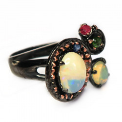 Кольцо с опалом 1683-er