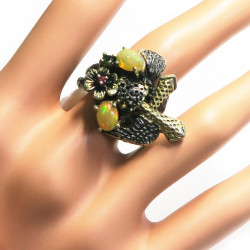 Кольцо с опалом 1706-er