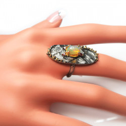 Кольцо с опалом 1813-er