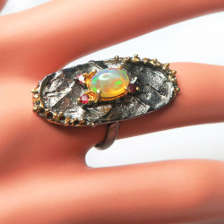 Кольцо с опалом 1813-er