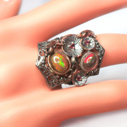 Кольцо с опалом 1814-er