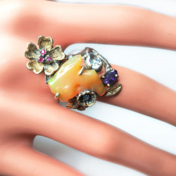 Кольцо с опалом 1954-er