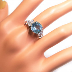 Комплект с голубым топазом 295-ekm Комплект с голубым топазом 295-ekm