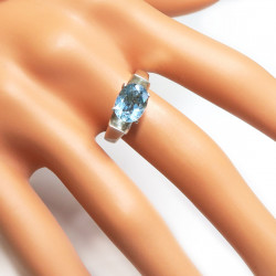 Комплект с голубым топазом 554-ekm Комплект с голубым топазом 554-ekm