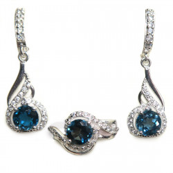 Комплект с лондон-топазом 578-ekm