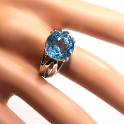 Комплект с голубым топазом 898-ekm Комплект с голубым топазом 898-ekm