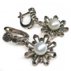 Комплект с жемчугом 020-gk