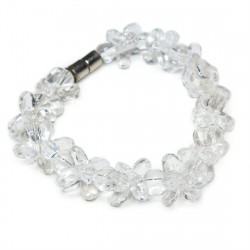 Браслет с горным хрусталем 076-eb Браслет с горным хрусталем 076-eb