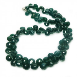 Бусы из зеленого оникса 083-eo Бусы из зеленого оникса 083-eo