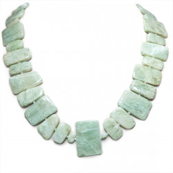 Бусы из зеленого граната гроссуляра 1019-no