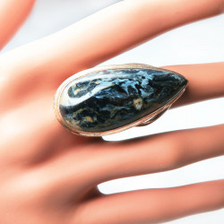 Кольцо с петерситом 1246-nr