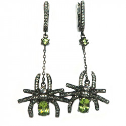 Комплект с хризолитом Паук 1277-ekm