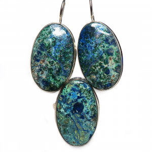 Комплект с хризоколлой 1392-nk