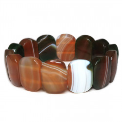 Браслет из агата 153-ab