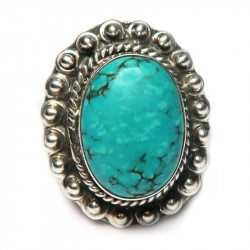 Кольцо с бирюзой 160-bir