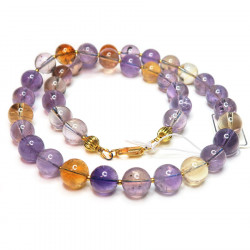 Бусы из аметрина 165-amo