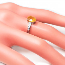 Комплект с сапфиром 1656-ekm