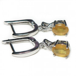 Комплект с сапфиром 1657-ekm