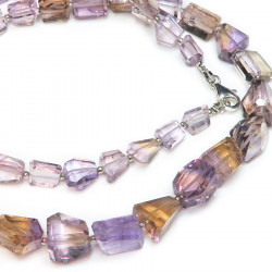 Бусы из аметрина 173-amo