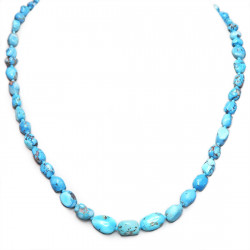 Бусы из бирюзы 173-bio