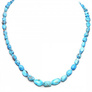 Бусы из бирюзы 173-bio