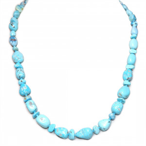 Бусы из бирюзы 174-bio