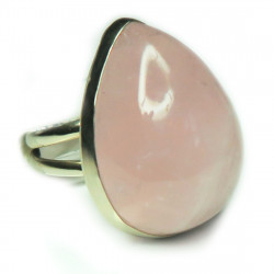 Кольцо с розовым кварцем 1924-nr