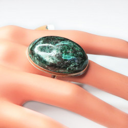 Кольцо с фукситом 1925-nr