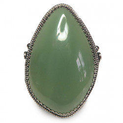 Кольцо с нефритом 1926-nr