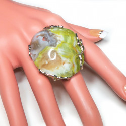 Кольцо с опалом 1928-nr